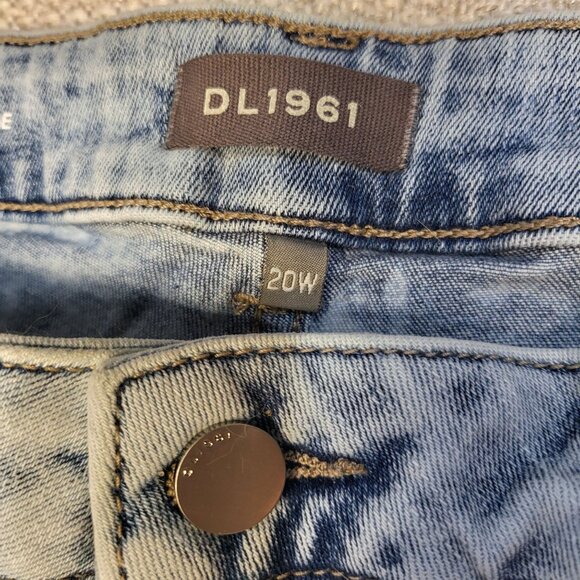 DL 1961 Performance Patti Straight High Rise Vintage Ankle SZ 20W $209 MSRP - Picture 10 of 16